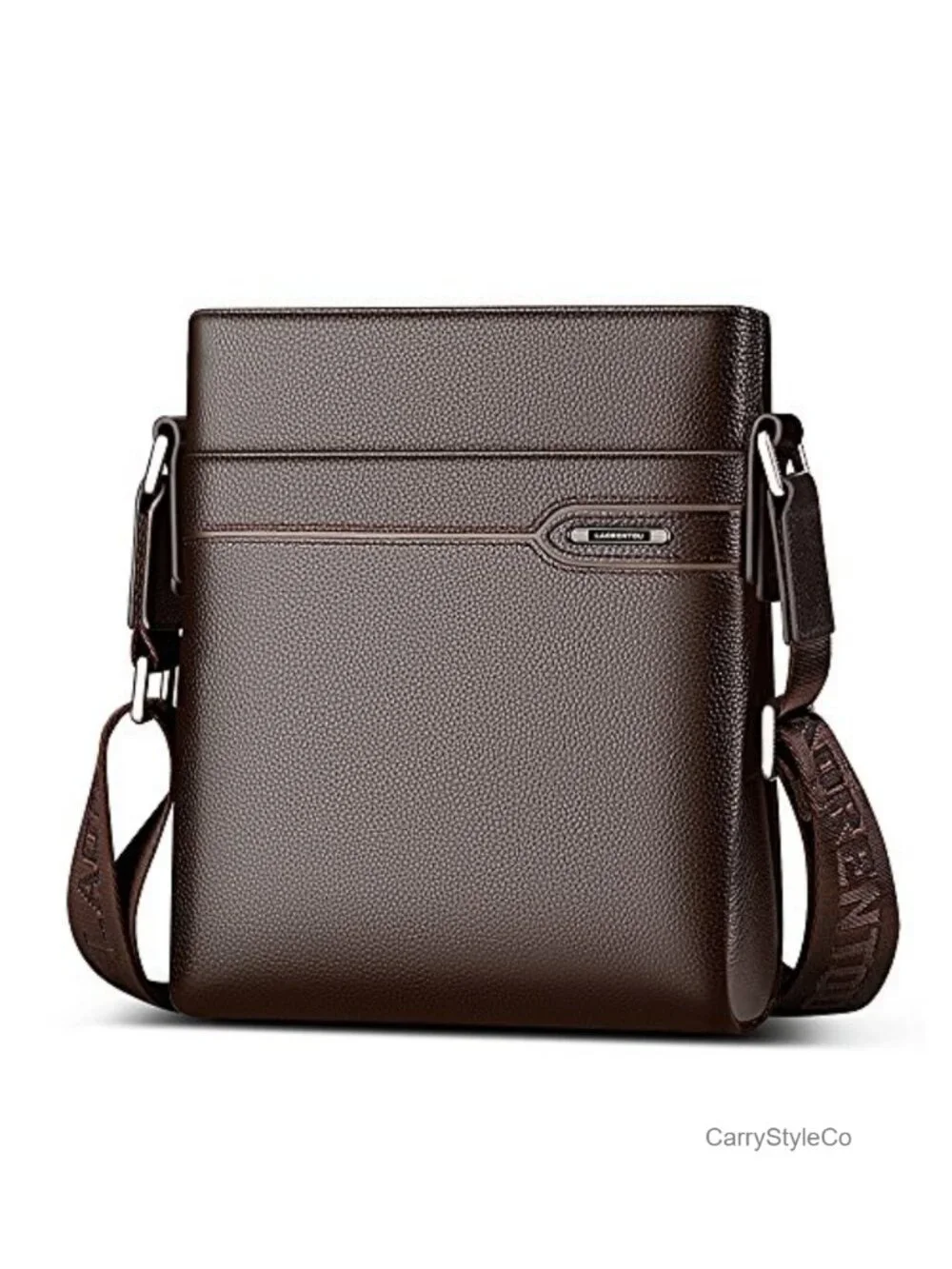 Genuine Leather Sling Bag with Adjustable Strap for Men